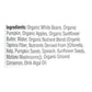 Cerebelly Organic White Bean Pumpkin Apple Puree for Babies (Case of 6 - 4 Oz)