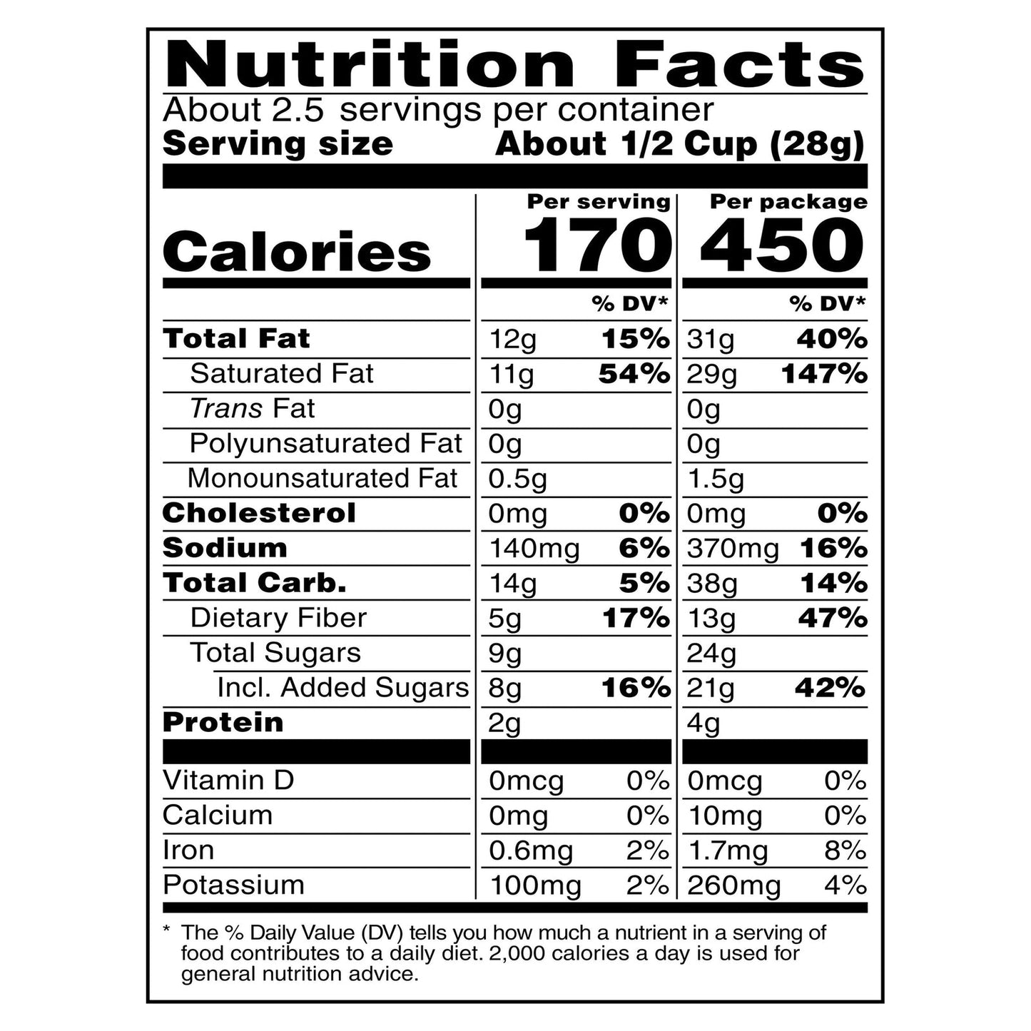 Bare Fruit Toasted Coconut Chips - 2.7 Ounces (Case of 12)
