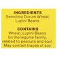 Brami Pasta Semo Lupini Crispy Macaroni - Case of 8 (8 x 12 oz.)