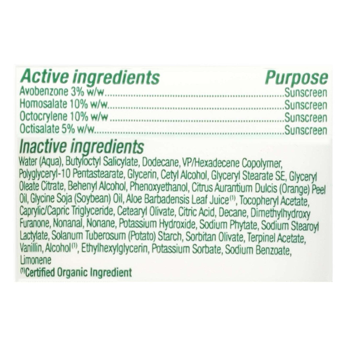 Alba Botanica Facial Sunscreen Lotion SPF 50 - 3 Fl Oz