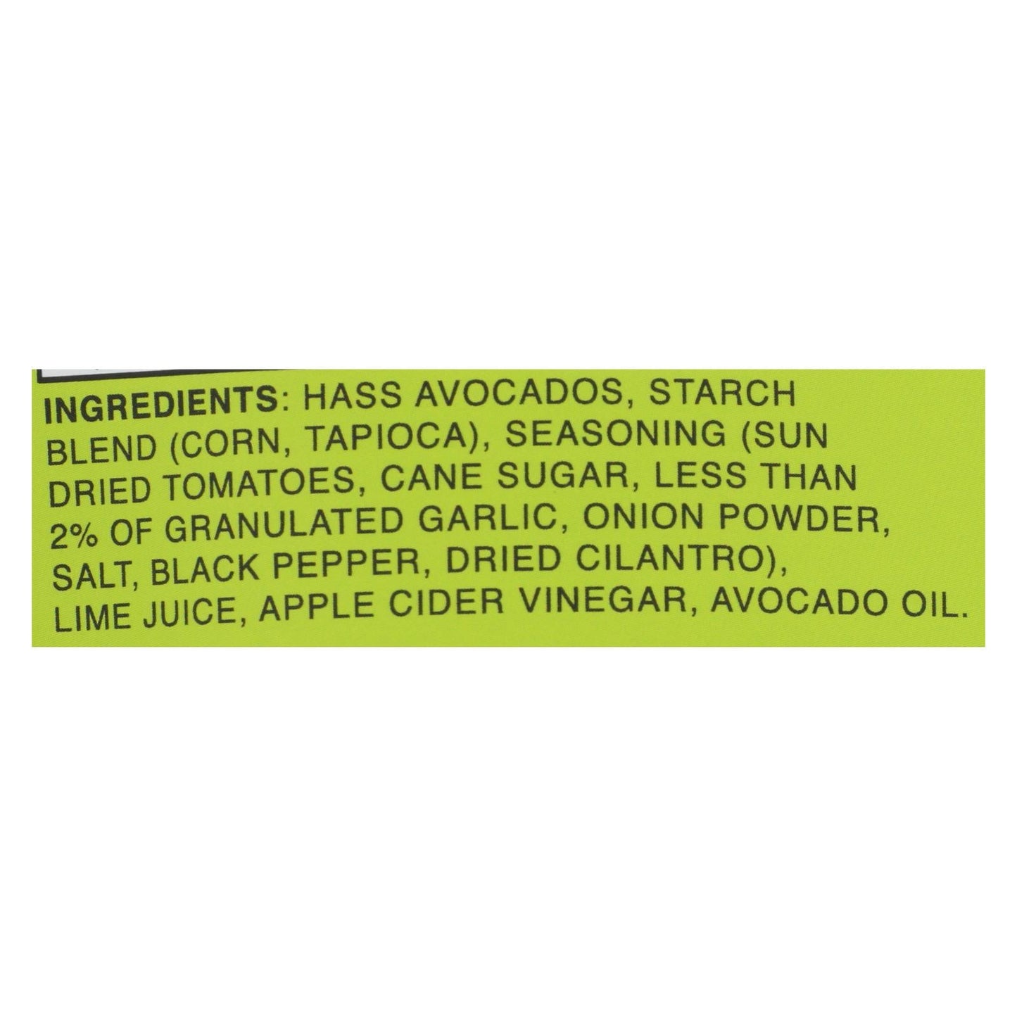 Branchout Sea Salt Avocado Chips - Case of 8 - 1.3oz Bags