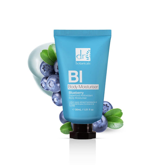 Doctor Botanicals Bi Body Moisturizer with Blueberry Extract - 1.01 Fl. Oz.