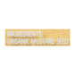 Simply Organic Mustard Seed Ground Organic - 3.07 oz - Pack of 6
