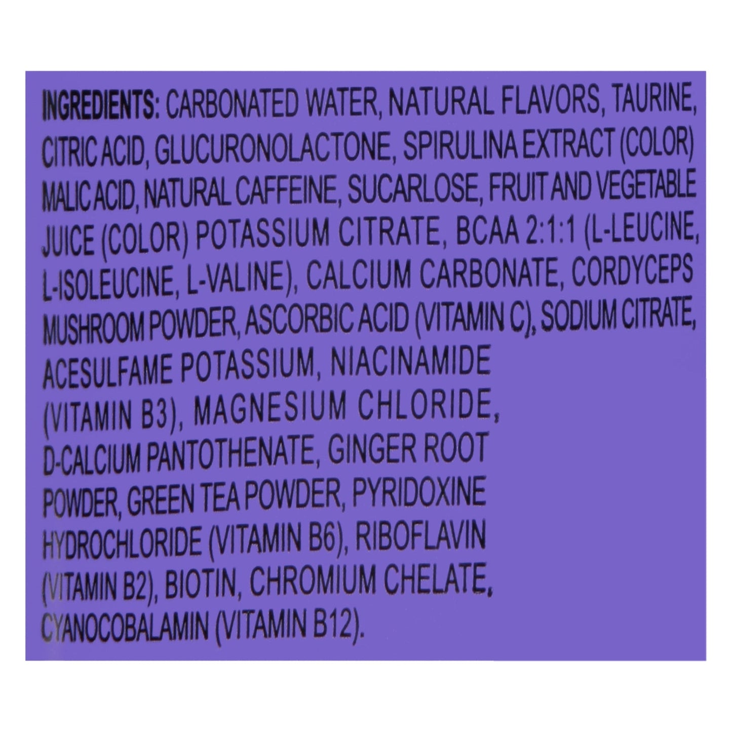 G.O.A.T. Fuel Acai Berry Energy Drink - 12 fl oz Pack of 12