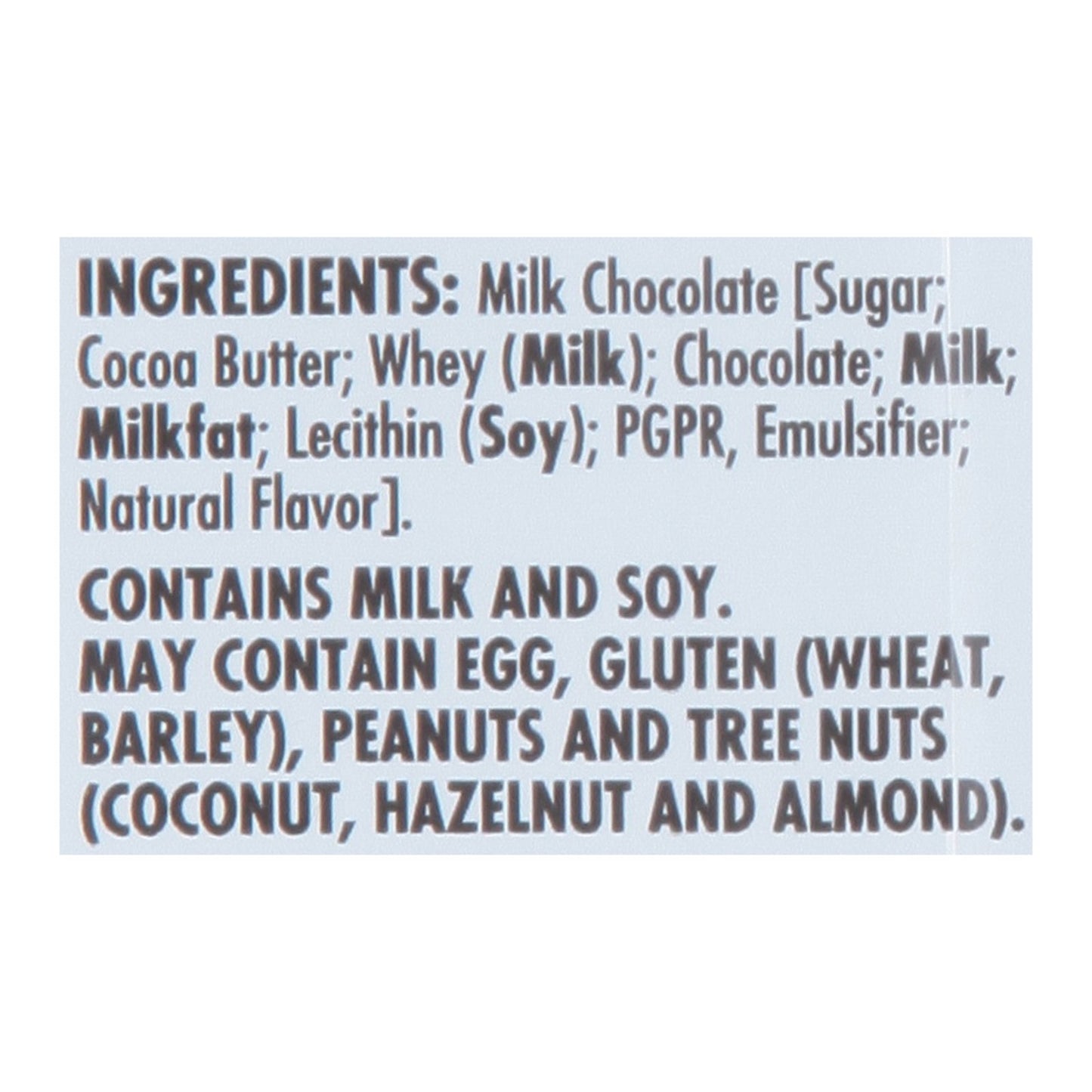 Darrell Lea Plain Milk Chocolate Bar - 6 Oz. - Case of 15