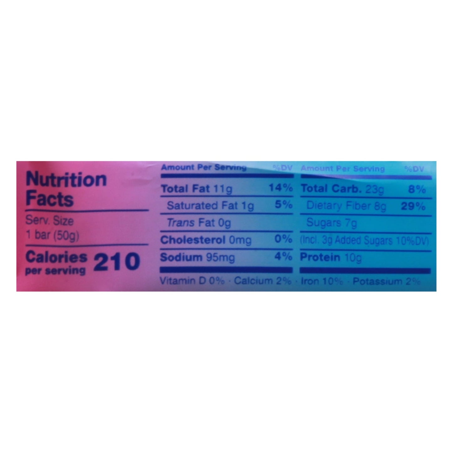 Mindright Bar Blueberry Almond - Case of 12 - 1.76 oz.