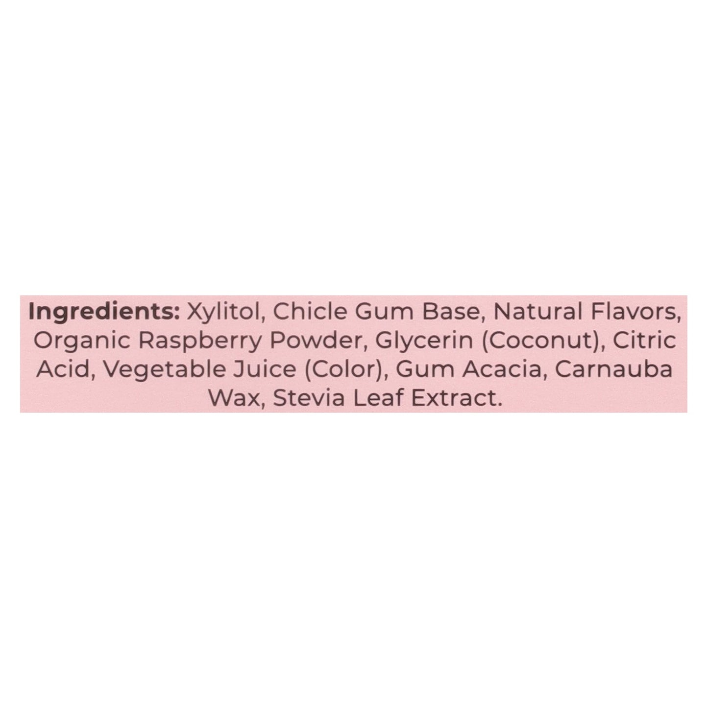 Raspberry Refresh Gum - 12 Count - 12-Pack