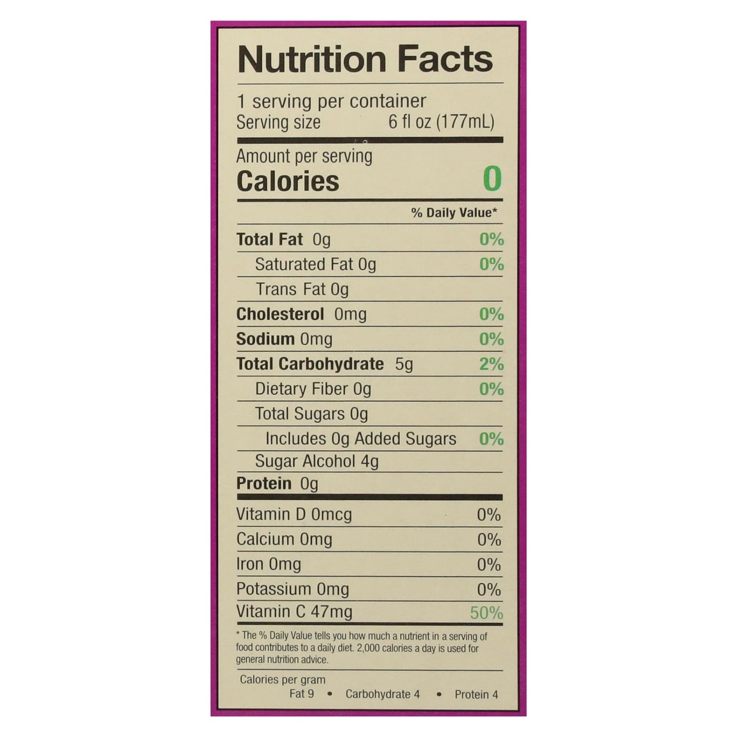 Hapi Drinks Water Grape Divine Case of 4 - 6 fl oz