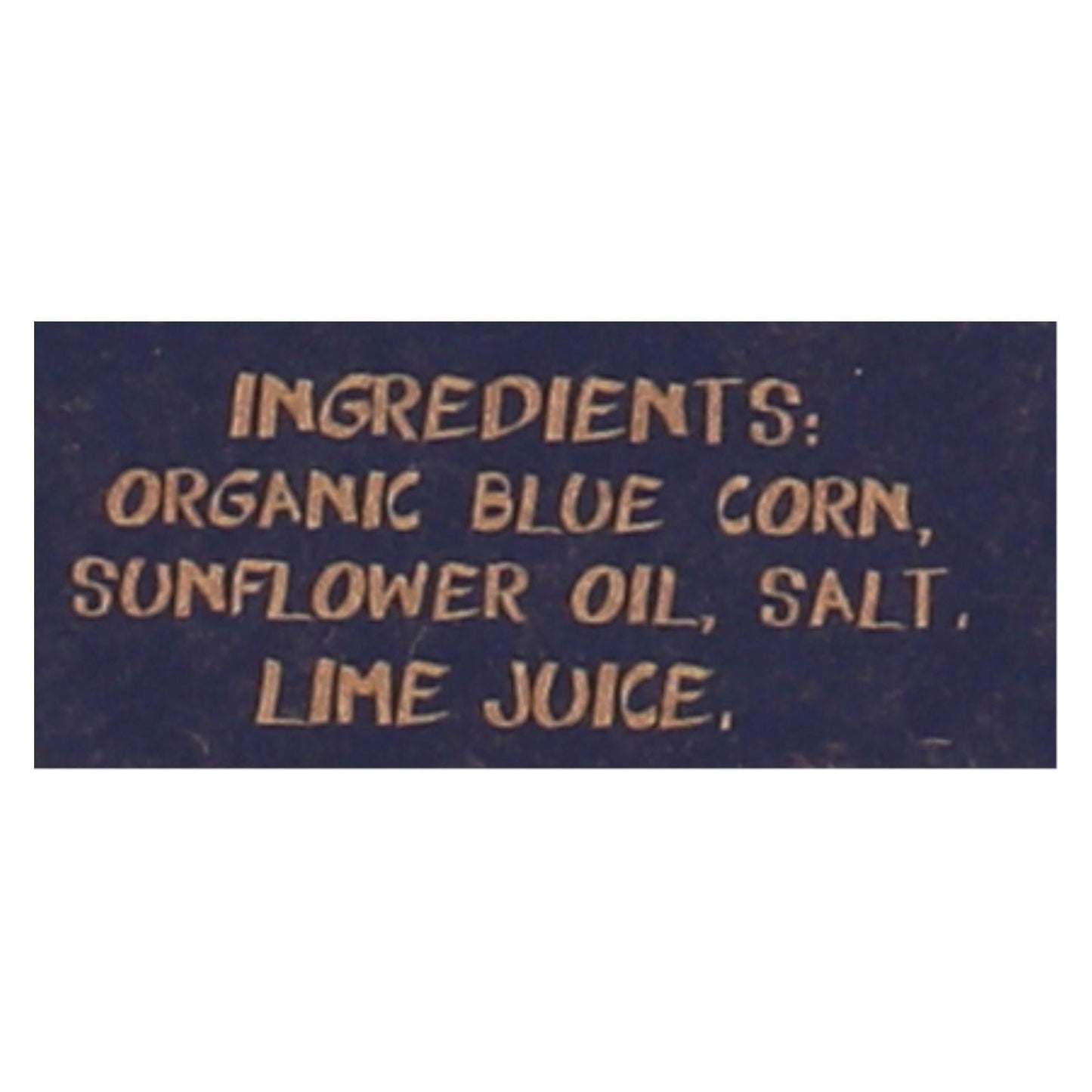 Sabor Mexicano Homemade Blue Corn Chips, 10 oz (Case of 11)
