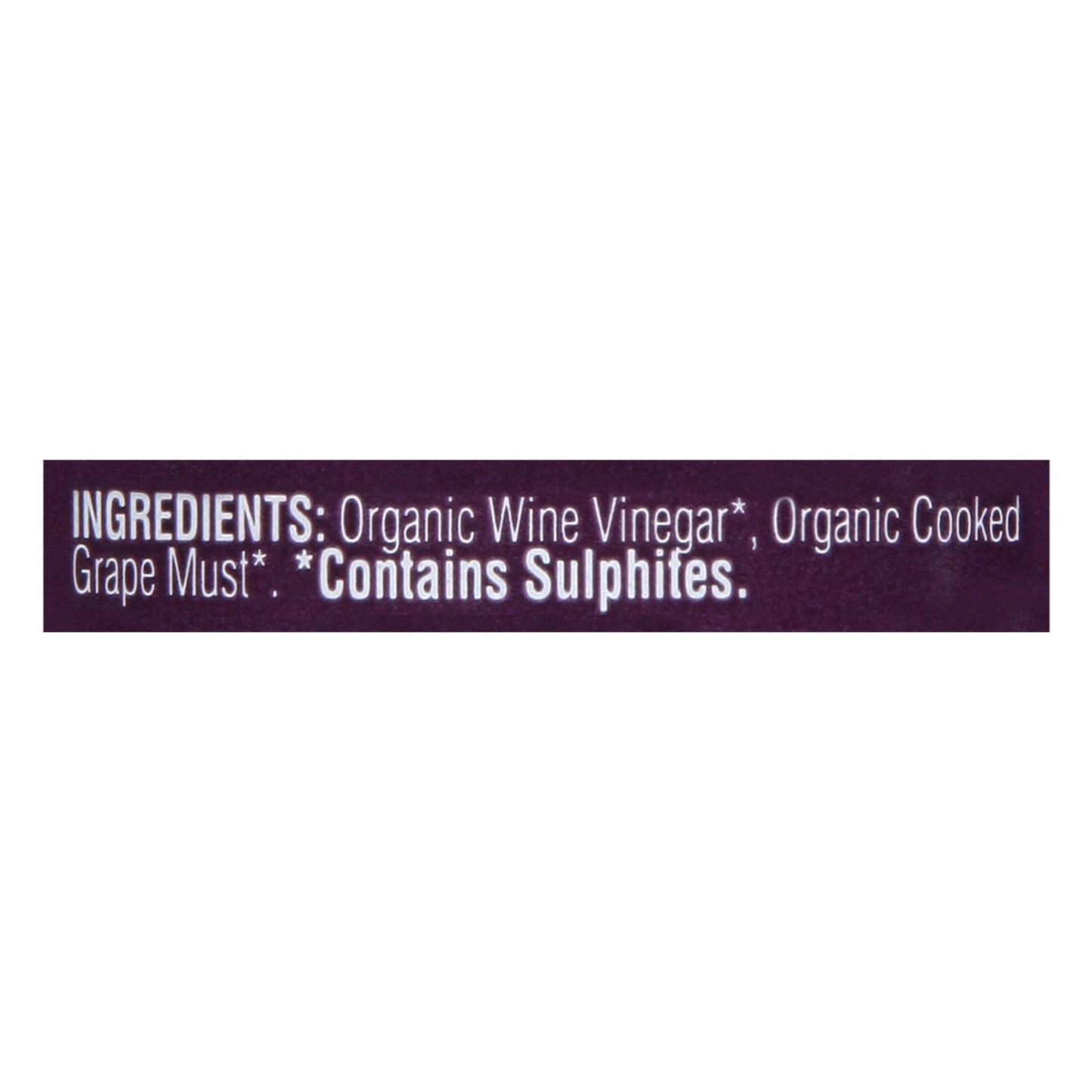 Filippo Berio Organic Balsamic Vinegar - Case of 6 - 7.4 fl oz Bottles