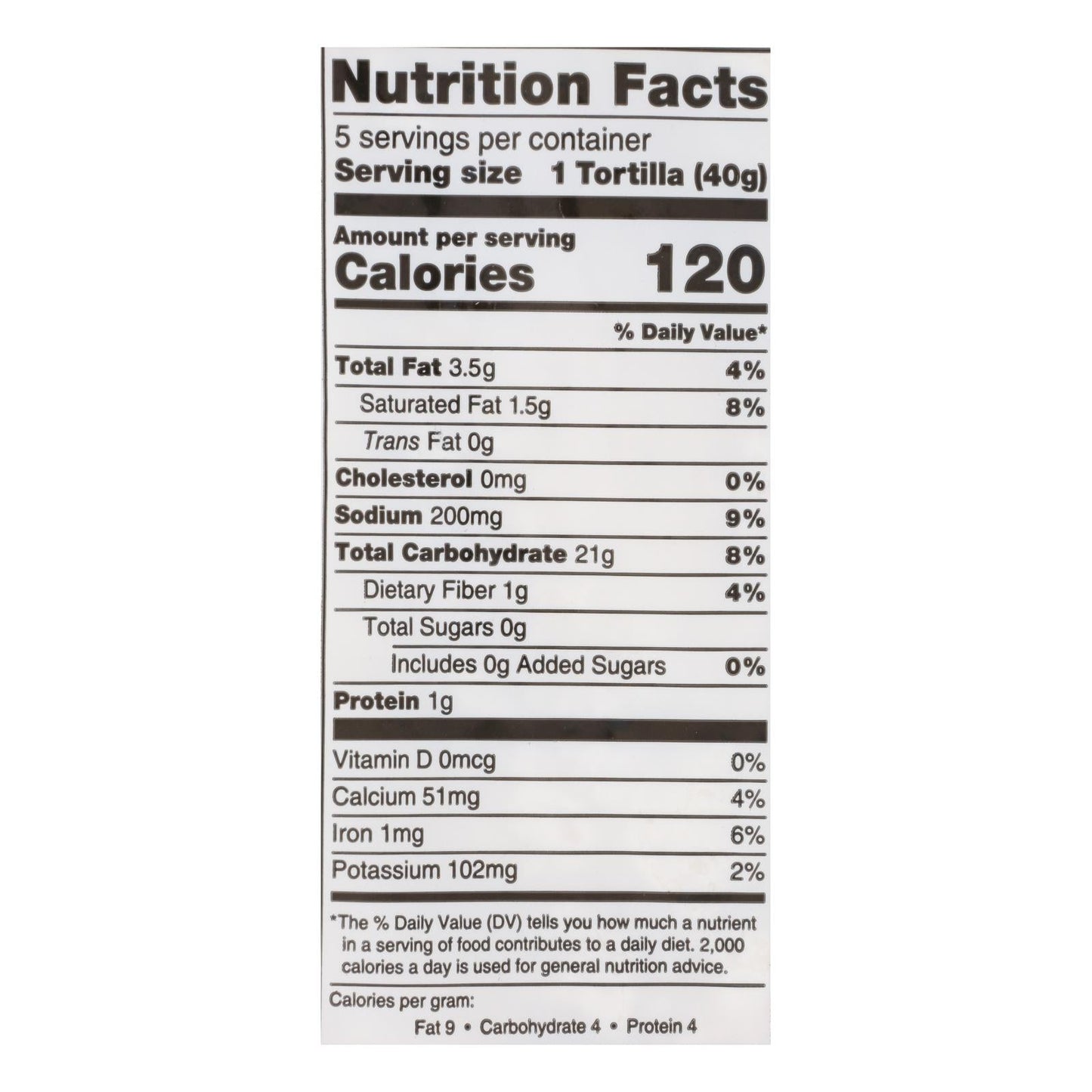 La Tortilla Factory Grain-Free Cauliflower Tortilla - 12-Pack (7.05 oz)