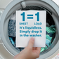 Ecosnext Free and Clear Liquidless Laundry Detergent Sheets, Eco-Friendly, Case of 10 (50 Sheets)