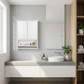 Modern Wall Mounted Bathroom & Kitchen Storage Cabinet – Space-Saving Organizer