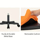 Ergonomic Armless Office Desk Chair Mesh Swivel Rolling Chair with Wheels