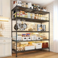 3/4/5/6/7/8 Tier Storage Shelves-Adjustable Wire Shelving Rack-Multi Sizes
