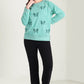 The Meadow Love Sweatshirt in Lake Green
