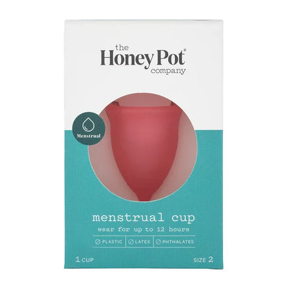 The Honey Pot Reusable Silicone Menstrual Cup, Size 2
