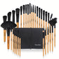A Portable 32-piece Makeup Brush Set That's Perfect For Travel, Business Trips, And Outdoor Makeup.