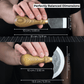 2-Piece Rounded and Straight Leather Knife Set