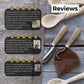 2-Piece Spoon Carving Knife Set with Leather Sheaths