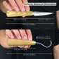 2-Piece Spoon Carving Knife Set with Leather Sheaths