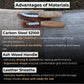 2-Piece Wooden Spoon Carving Set