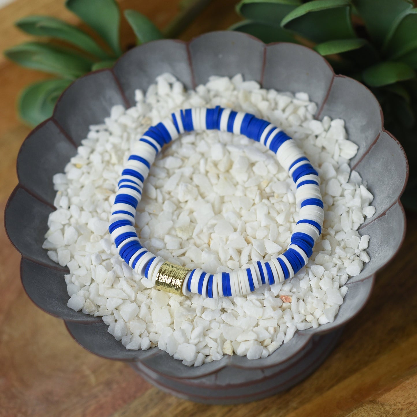 Kendra Silicone Disc Stretch Bracelet