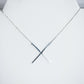 Large Letter / Initial Necklace In Silver