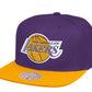 Mitchell & Ness Los Angeles Lakers HWC 1988 Finals Patch Men Snapback Hat Purple/Gold