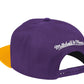 Mitchell & Ness Los Angeles Lakers HWC 1988 Finals Patch Men Snapback Hat Purple/Gold