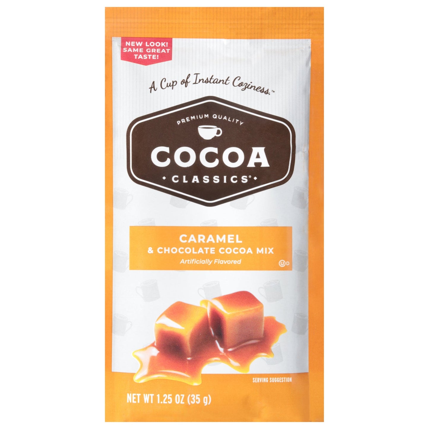 Cocoa Classics Choc Caramel Cocoa Packets - 1.25 Oz, 12 Count