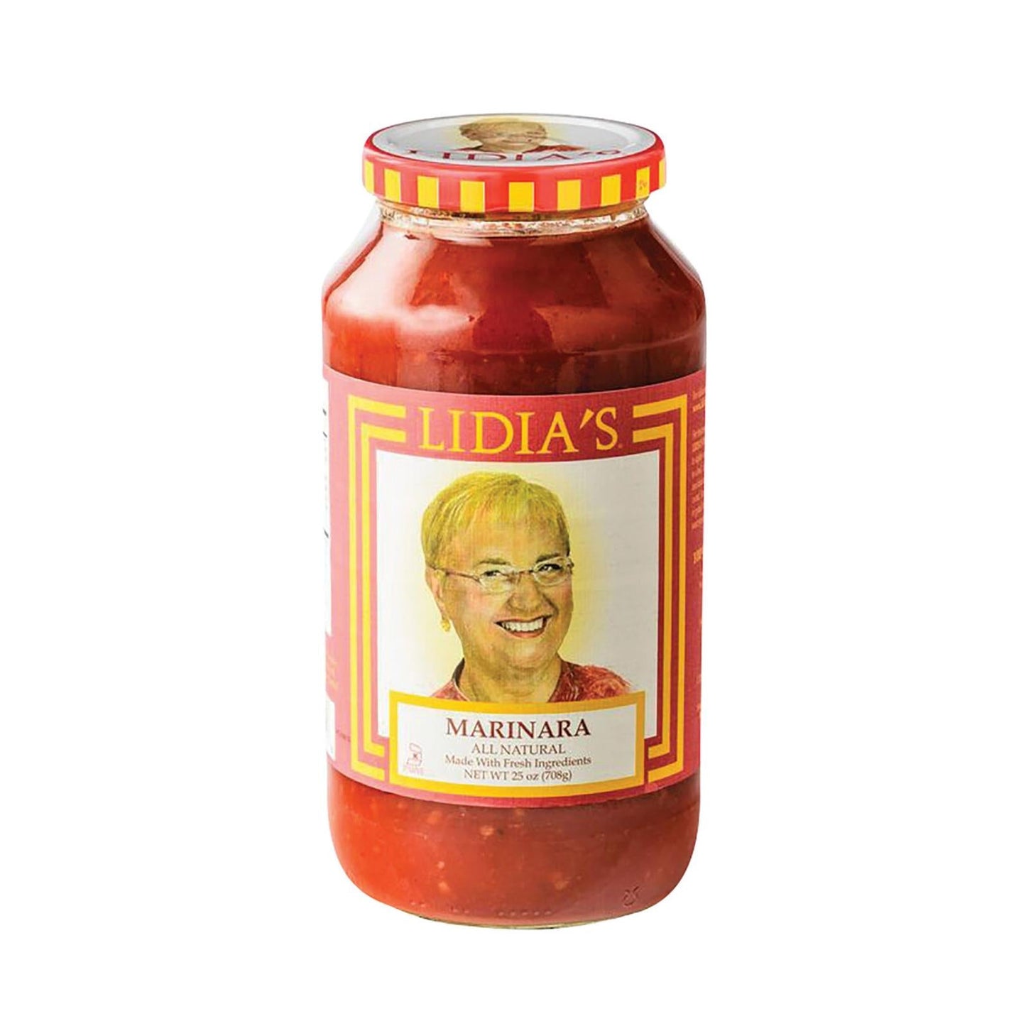 Lidia's Marinara Sauce - 6 x 25 Fl Oz - Authentic Italian Tomato Sauce