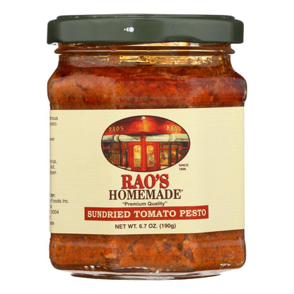Raos Sun Dried Tomato Pesto 6.7 oz Pack of 6