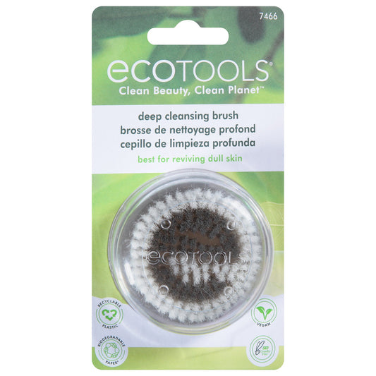 EcoTools Facial Cleansing Brush Set - 3-Count - Gentle Exfoliating Face Brushes
