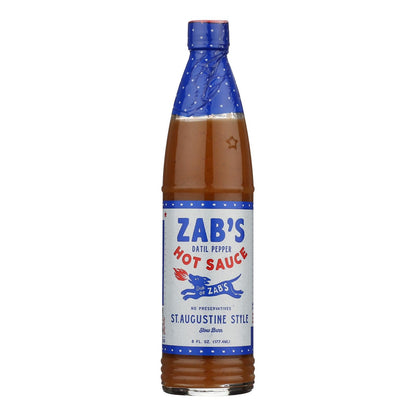 Zab's Hot St. Augustine Style Sausage, 6 oz Frozen Patties, Case of 6