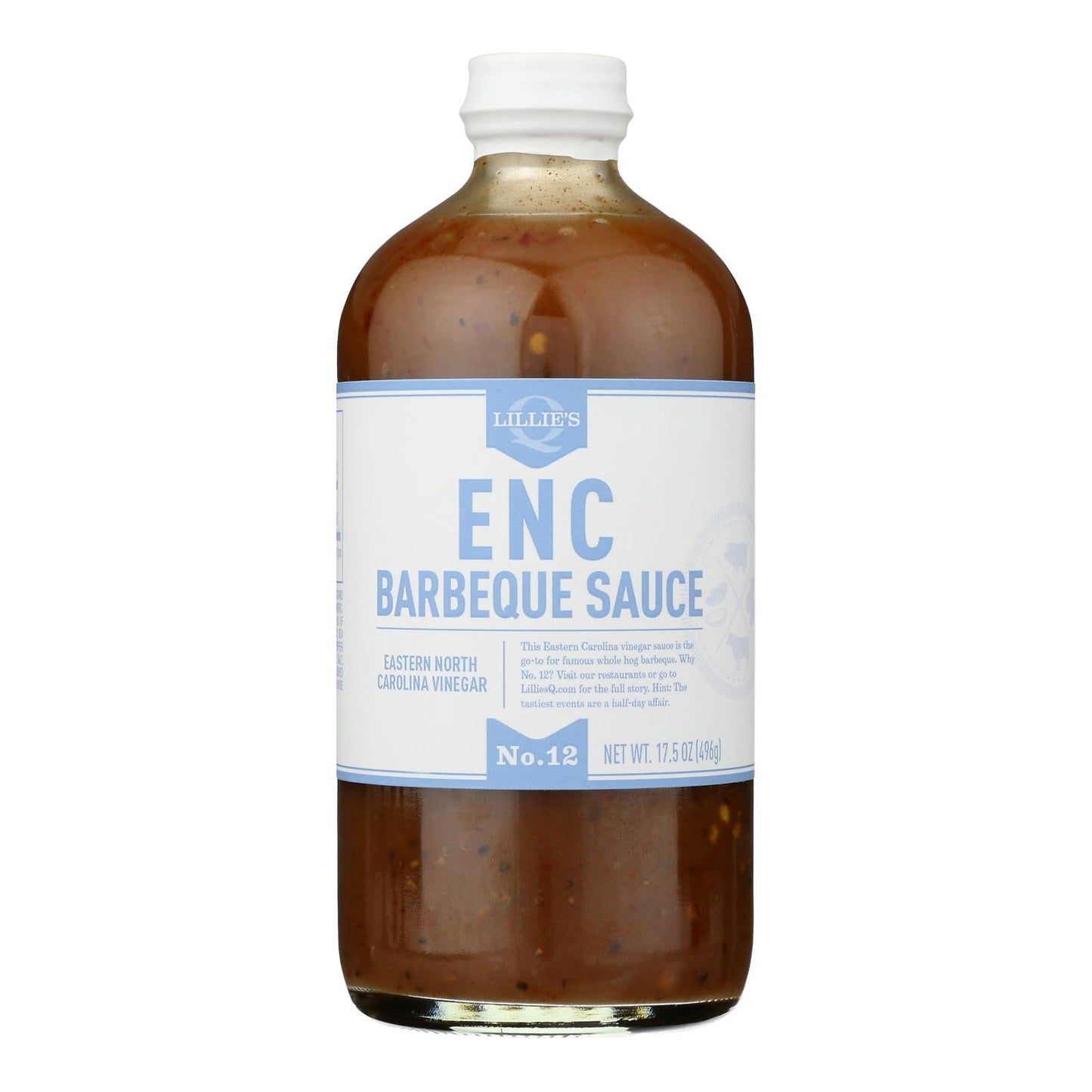 Lillie's Q East Carolina BBQ Sauce - 6 x 17.5 oz