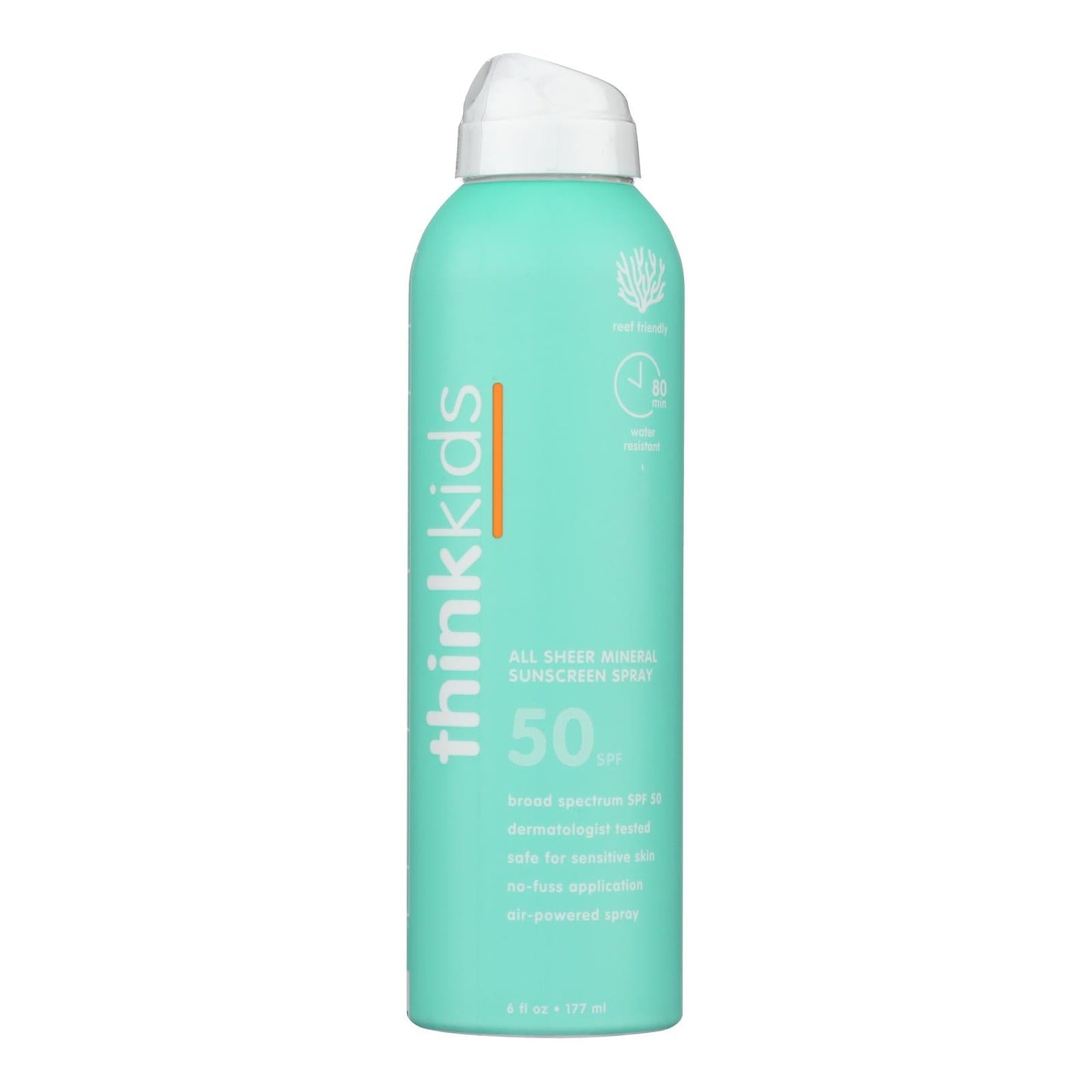 Thinksport Kids Sunscreen Spray SPF 50 - 6 fl oz