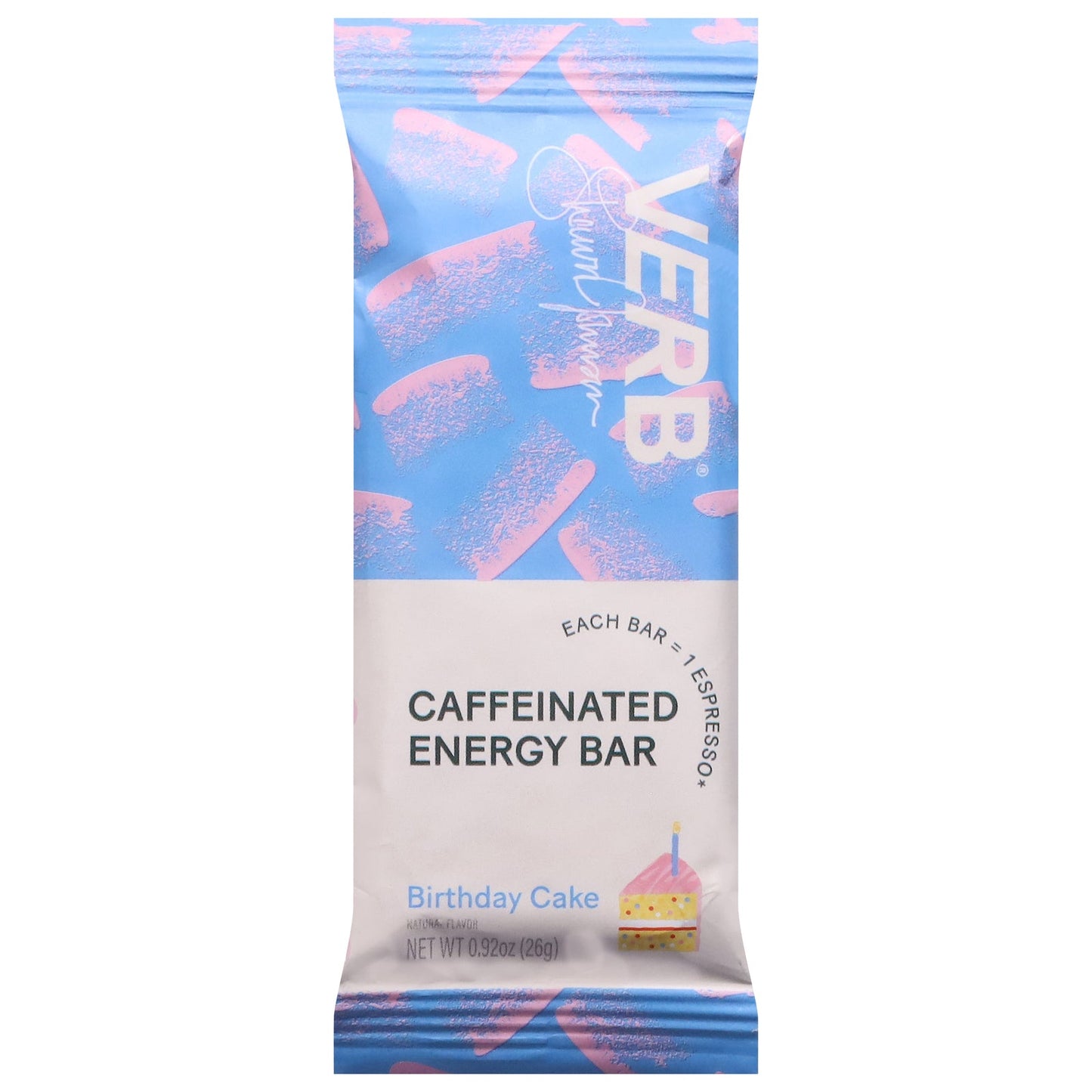 Verb Energy Birthday Cake Energy Bar - 0.92 Oz