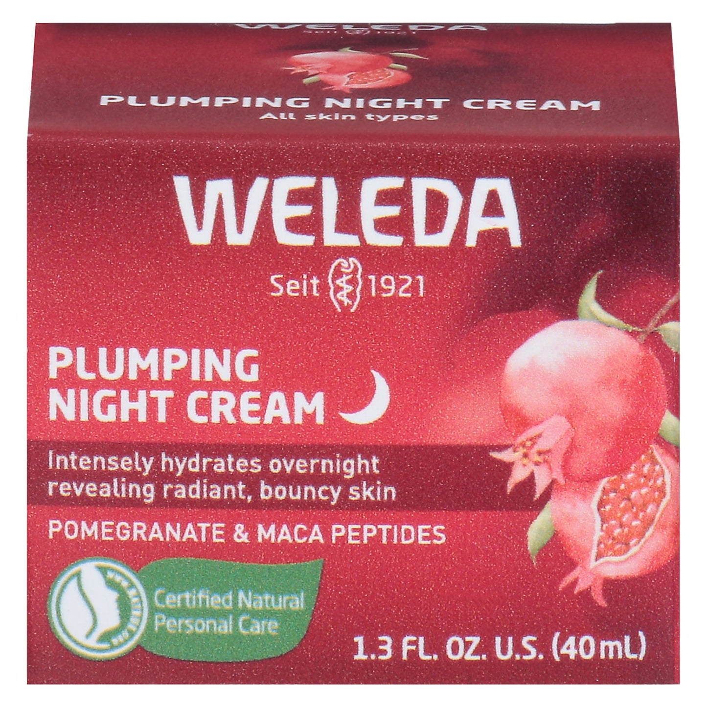 Weleda Plumping Night Cream, 1.3 fl oz, Wrinkle Smoothing & Hydrating