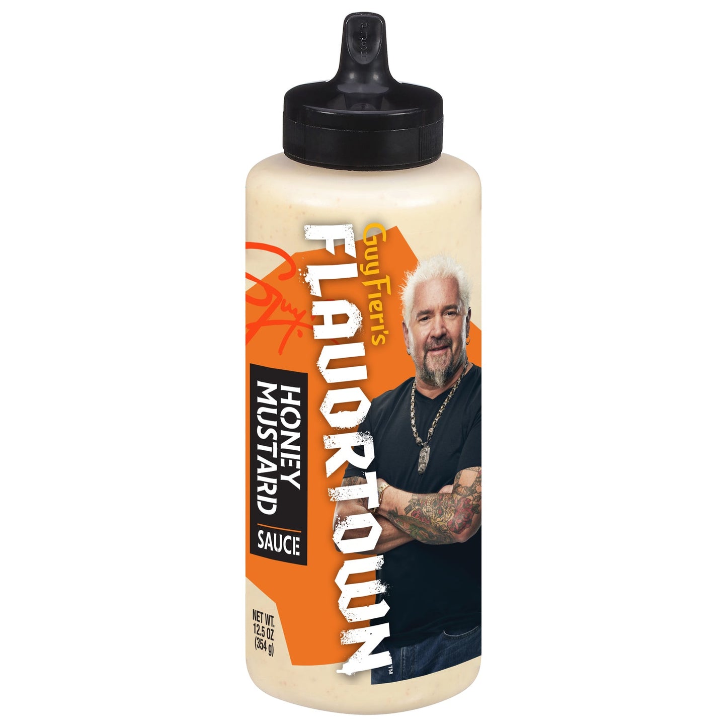Flavortown Honey Mustard Sauce (Pack of 6) - 12.5 oz  - Authentic Flavortown Flavor
