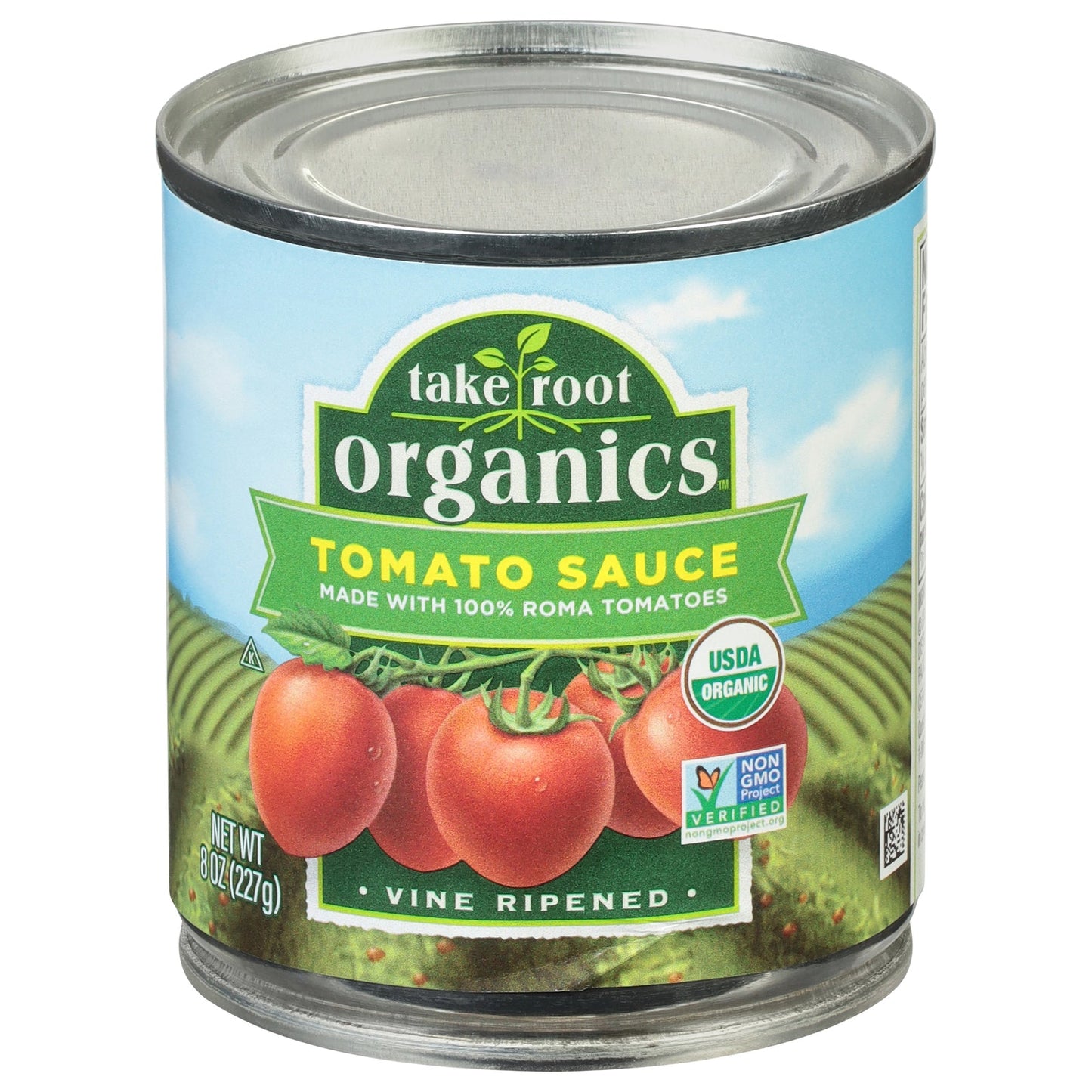 Take Root Organics Tomato Sauce, 8 oz  (Pack of 24)