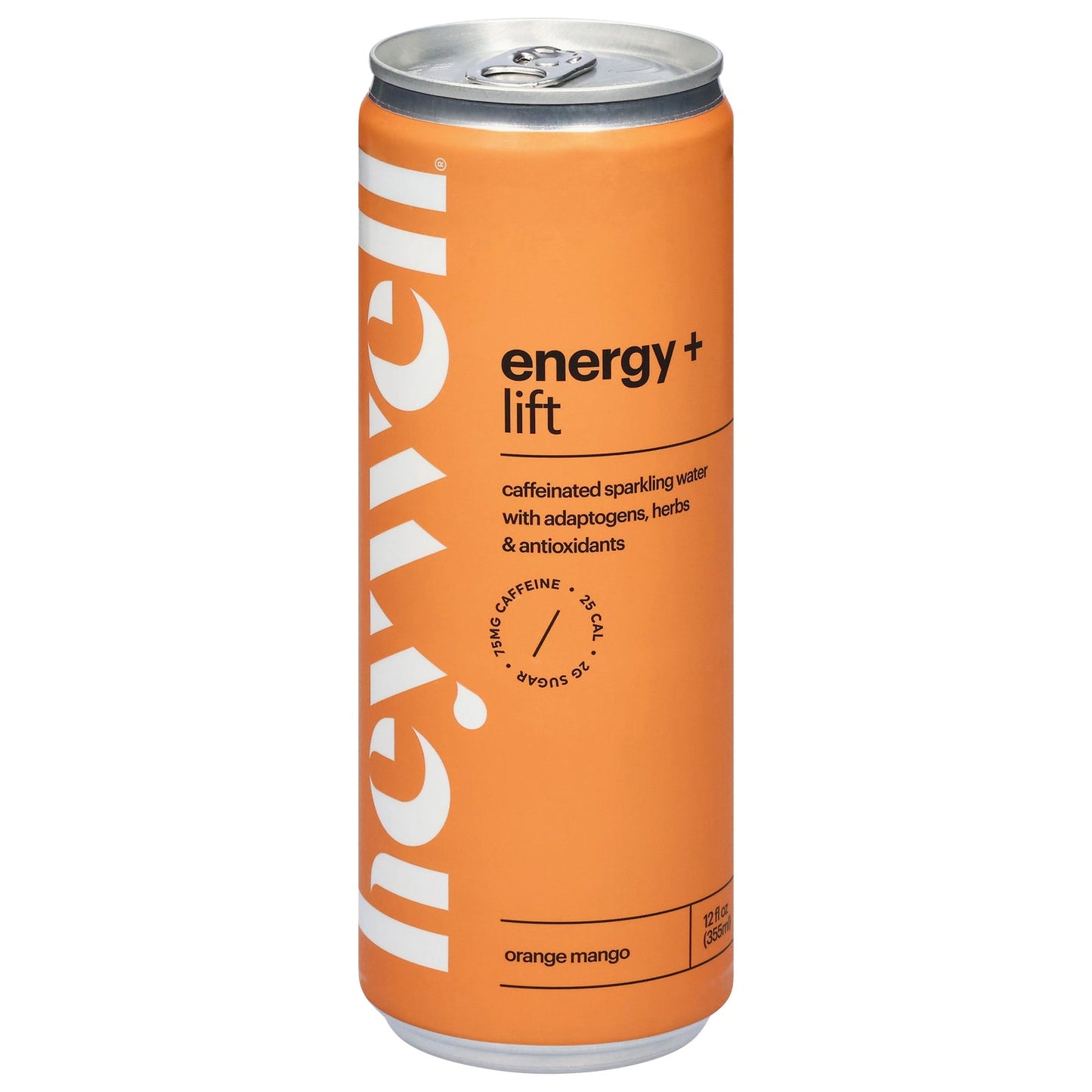 Heywell Sprk Uplift Orange Mango Sparkling Water - Pack of 12 (12 fl oz )