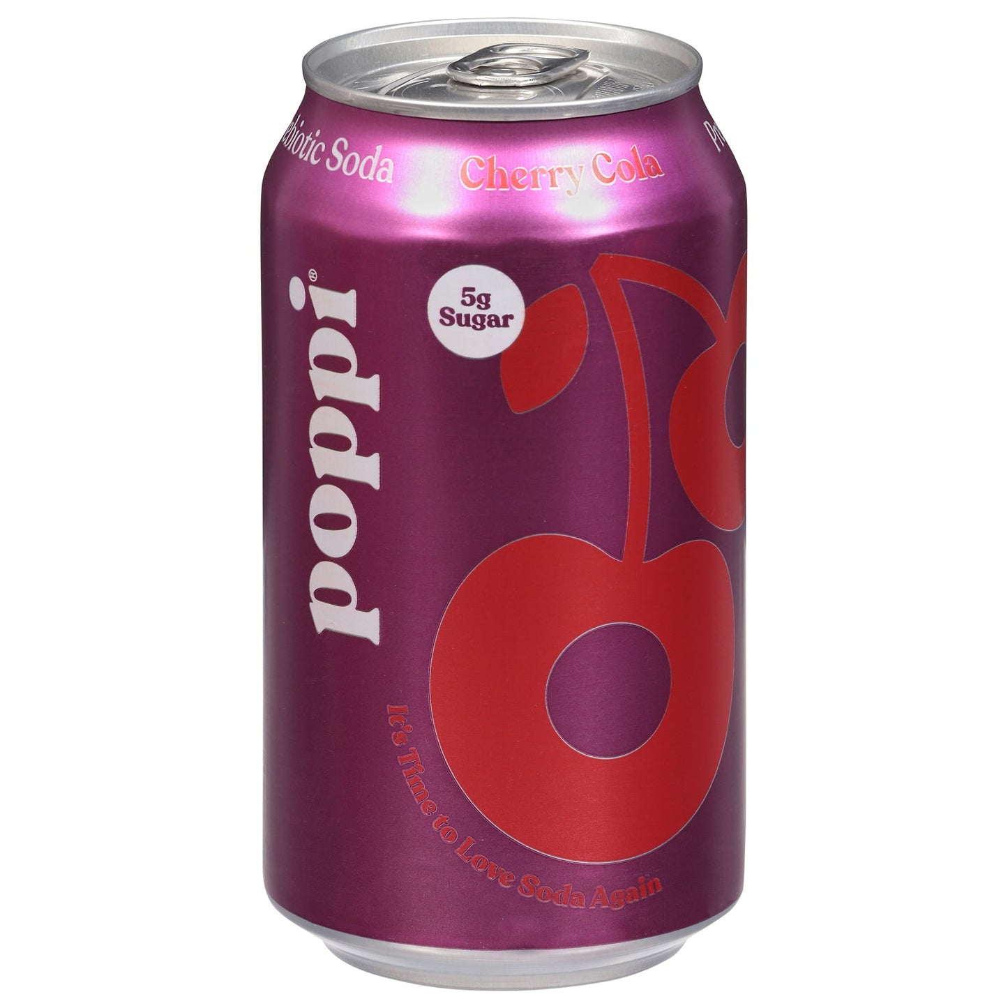 Poppi Prebiotic Soda - Cherry Cola - 12 fl oz  (12 Pack)