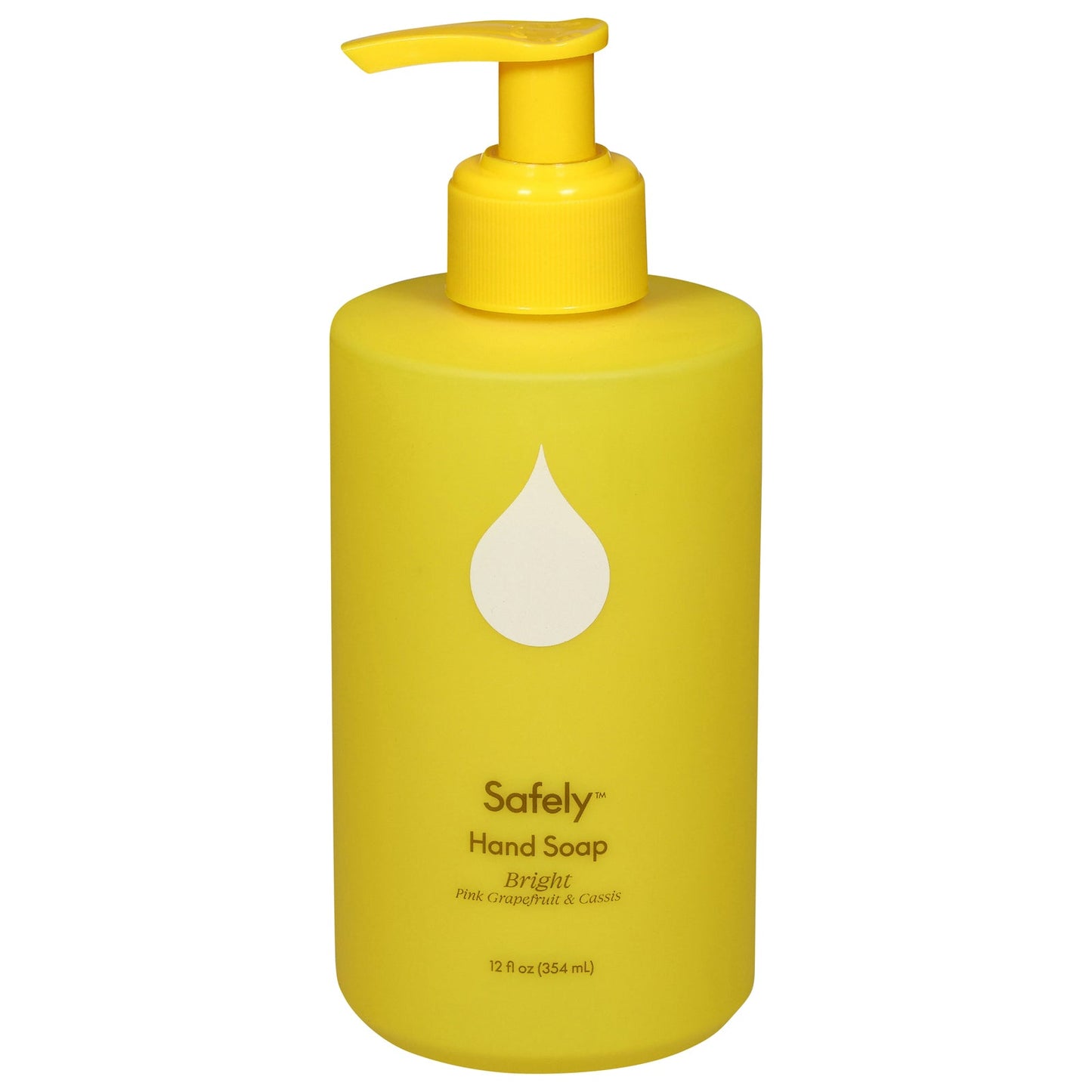Safely Bright Liquid Hand Soap (12 fl oz, Pack of 6) - Gentle & Effective