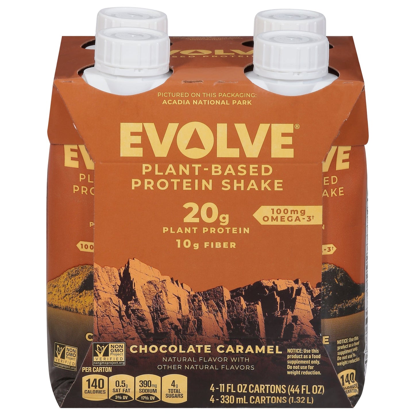Evolve Creamy Chocolate Protein Shake Ready-to-Drink - 3 Packs of 4/11 oz Cartons