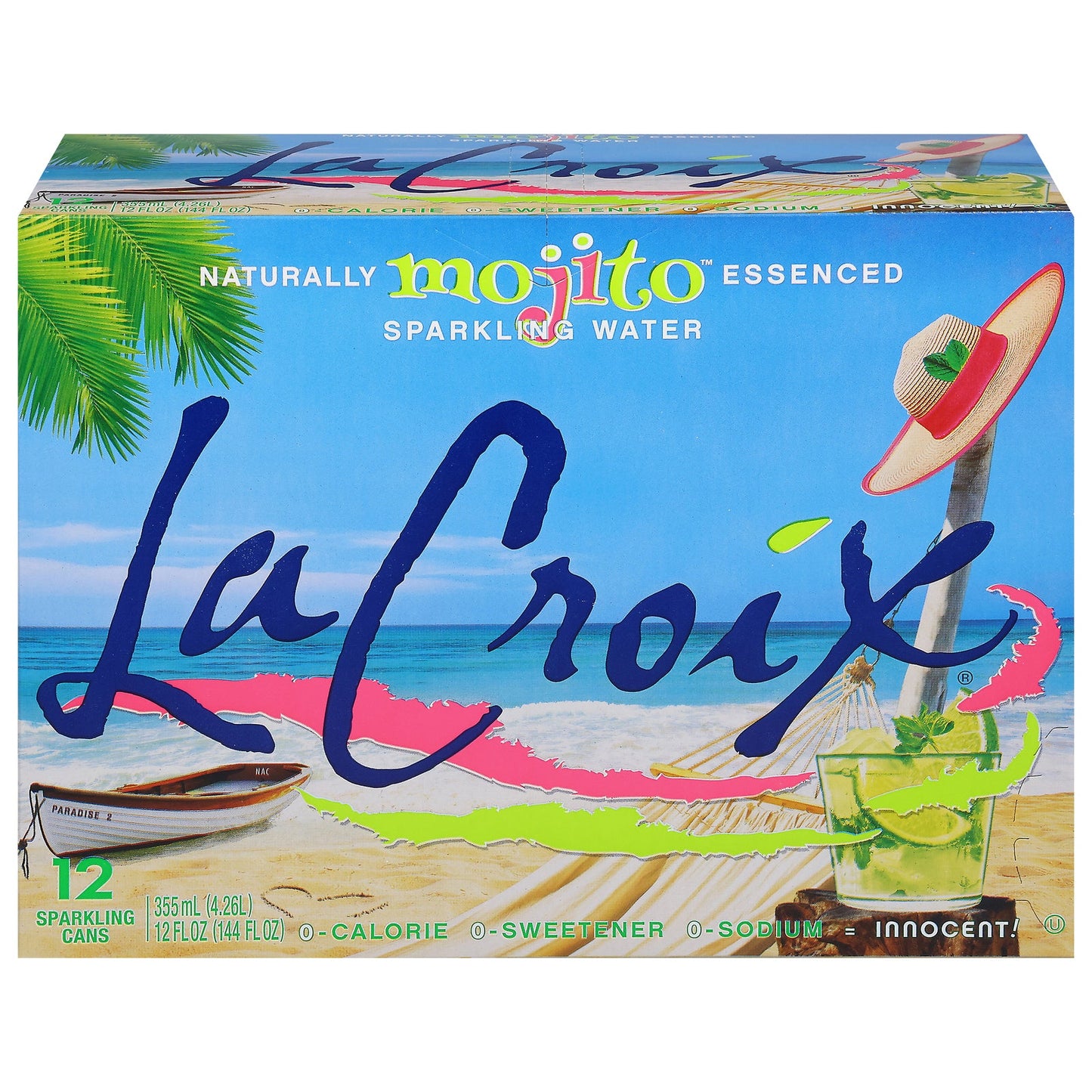La Croix Mojito Sparkling Water - 24  (2 Cases of 12)