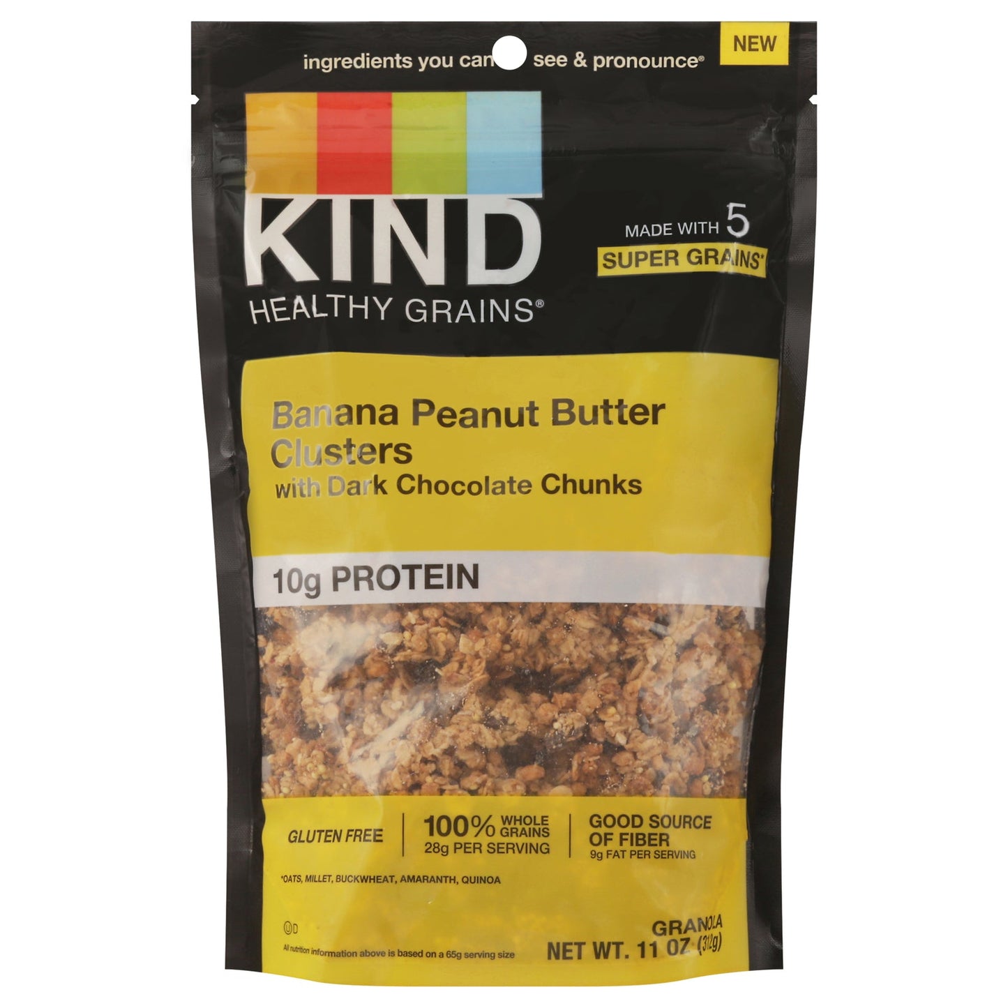 Kind Granola Bars, Peanut Butter Dark Chocolate, 5 Count - 1.1 oz Bars