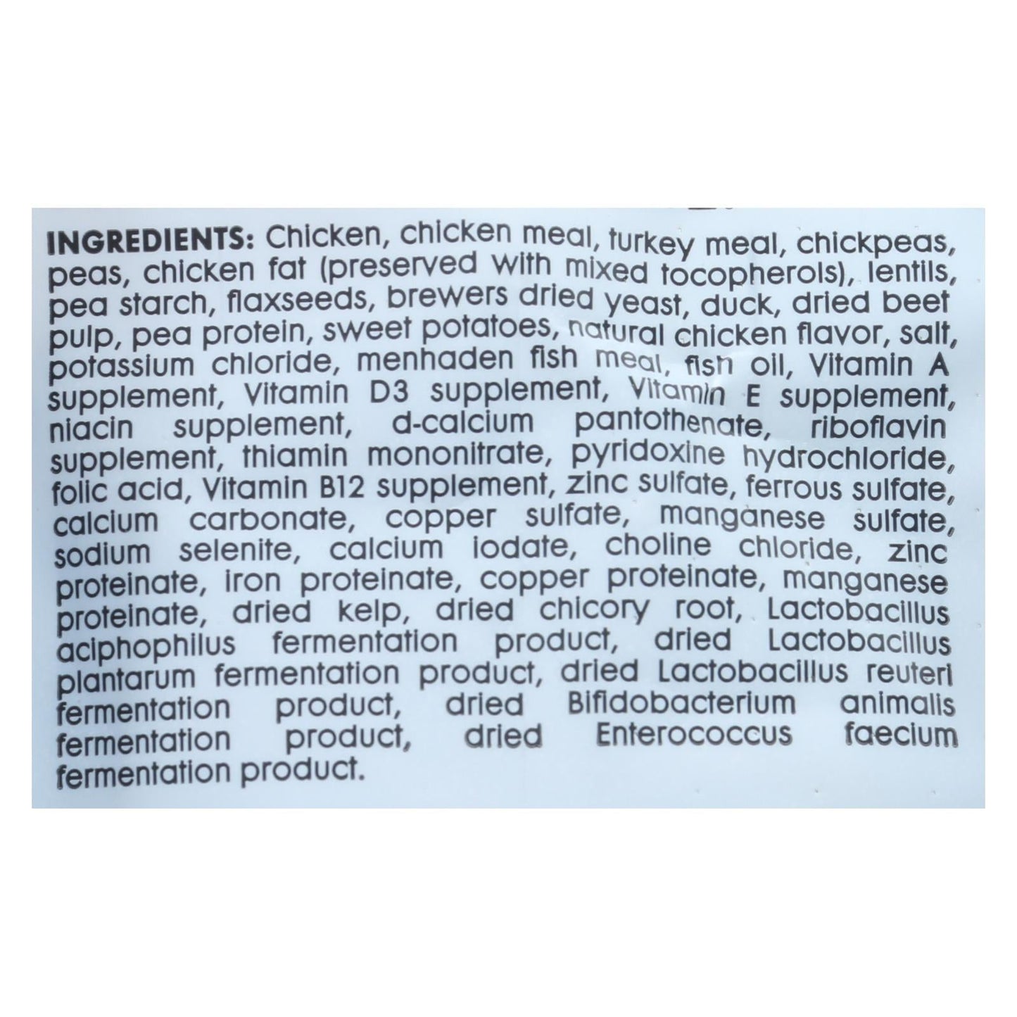 I And Love And You Chicken & Duck Dog Food Kibble, Case of 4 - 4 lb.