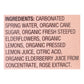 Belvoir Delightful Artisan Sparkling Lemon, Elderflower & Rose Petals - Case of 6 (25.4 fl oz)