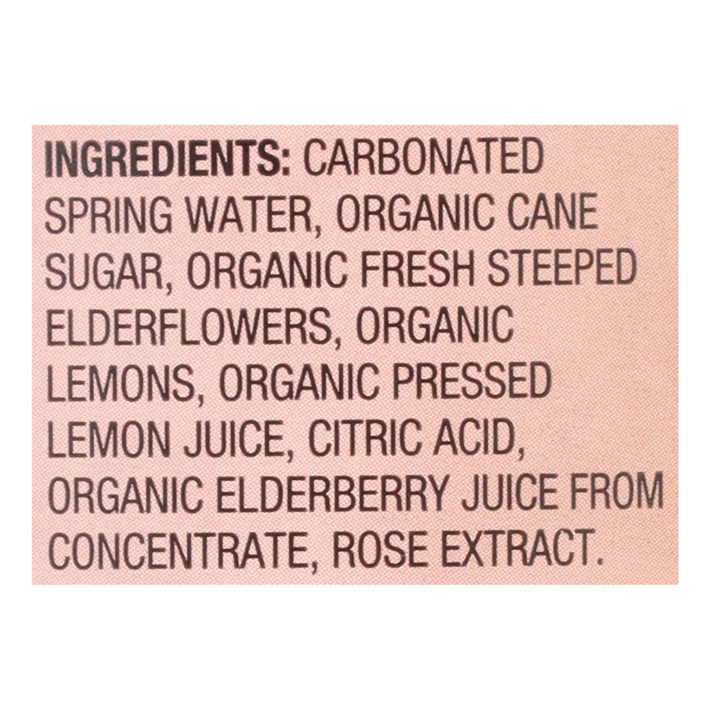 Belvoir Delightful Artisan Sparkling Lemon, Elderflower & Rose Petals - Case of 6 (25.4 fl oz)